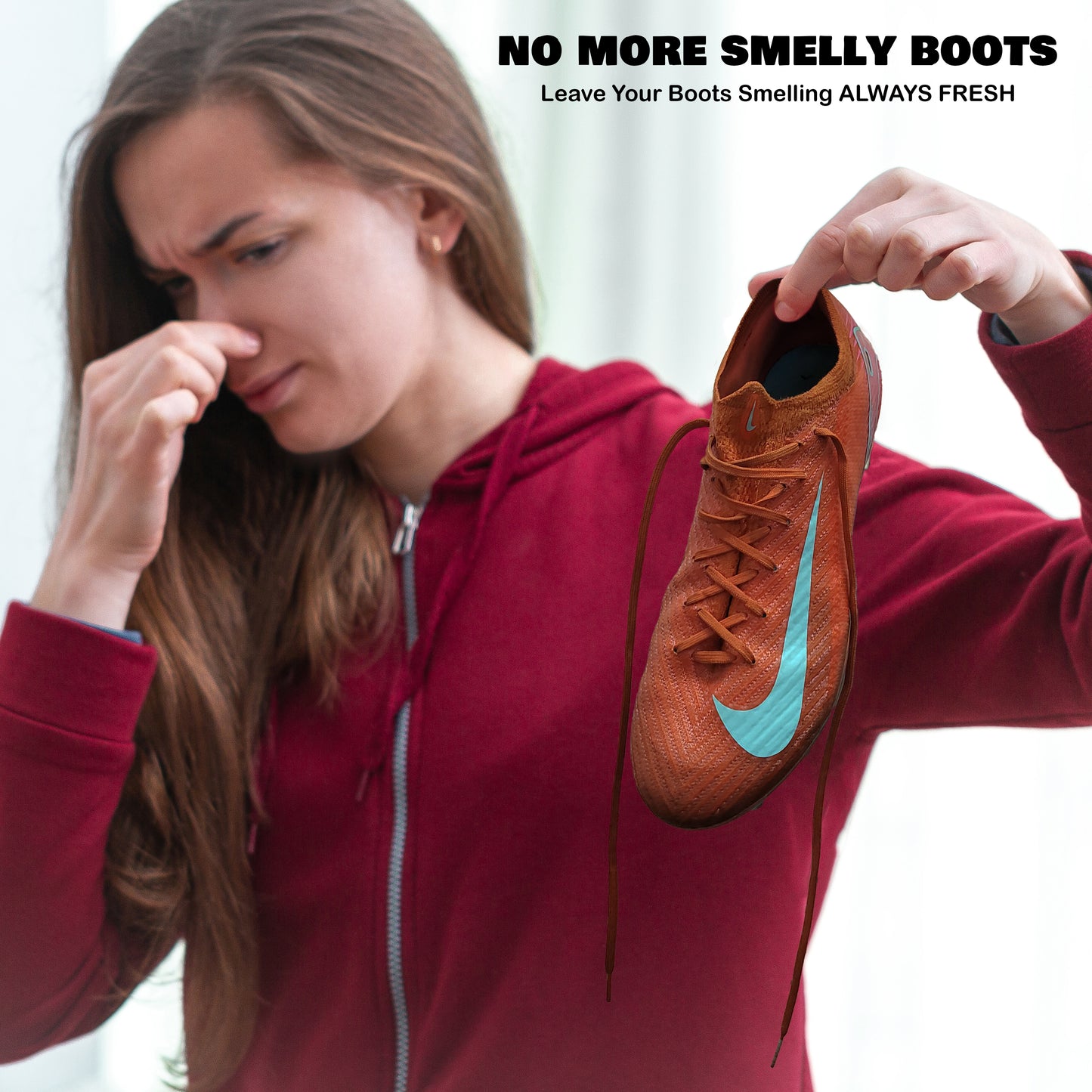 Gk01 Always Fresh - Football Boot & Goalkeeper Glove Freshener & Deodoriser Spray - Lemon Fresh Scent - 120ml