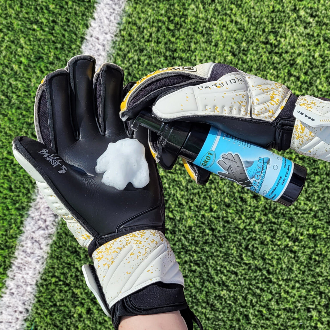 How do you keep your Goalkeeper Gloves Clean