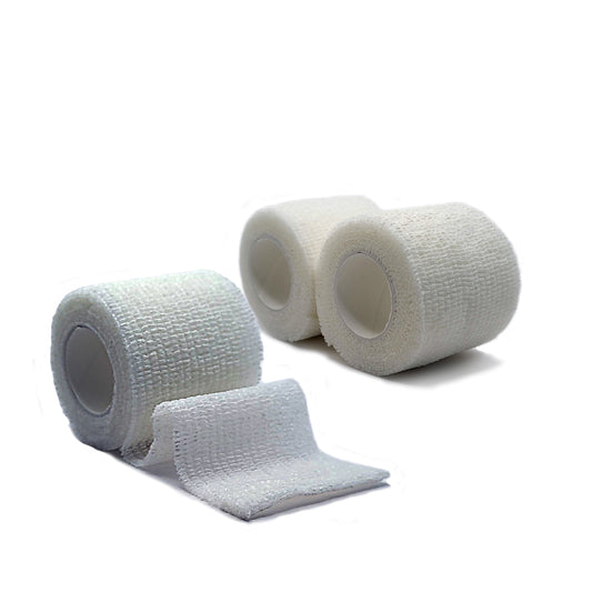 3 Pack - GK01 Elastic Self-adhesive Sports Tape - 5cm x 4.5m - Finger, Ankle, Wrist & Knee Support Tape